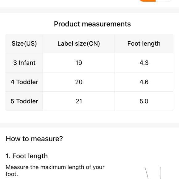 White faux  trim, toddler boot - Picture 2 of 2